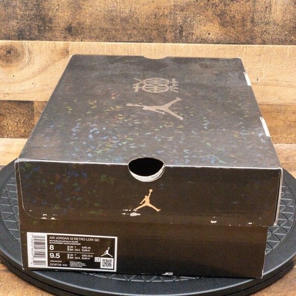 NIKE AIR JORDAN RETRO 12 XII LOW 25 YEARS IN CHINA MENS SHOES SIZE 8 DO8726-100 - Picture 10 of 10